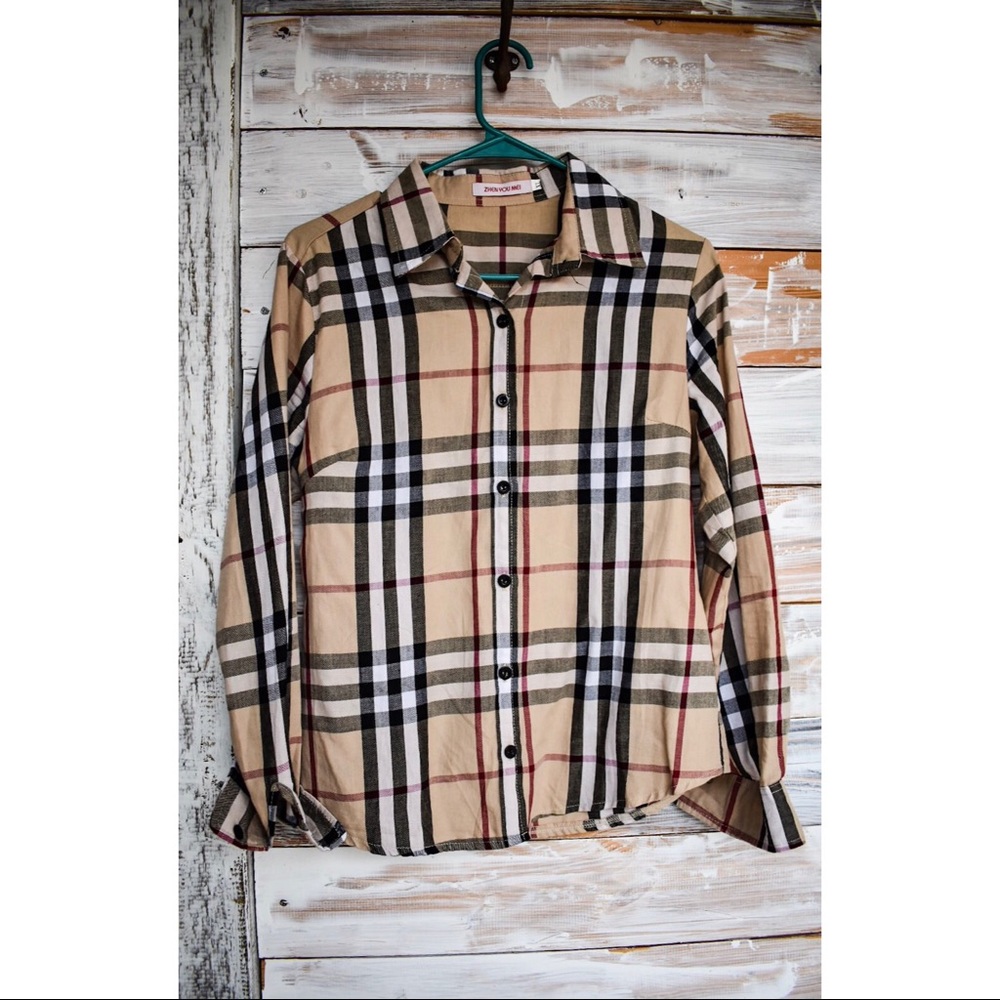Plaid Button Up